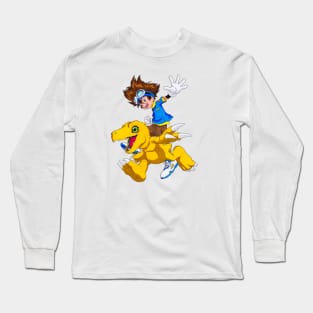 Digimon - Tai & Agumon Long Sleeve T-Shirt